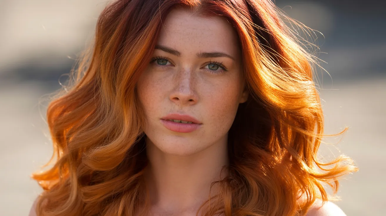 Red and Orange Blend