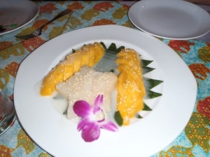 Mango Sticky Rice (heaven on a plate)