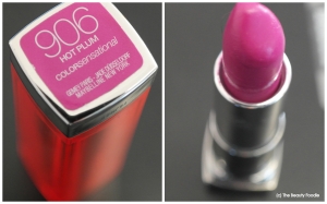 Maybelline Hot Plum coloursensational lipstick review