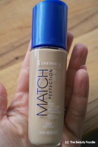 Rimmel Match Perfection foundation review