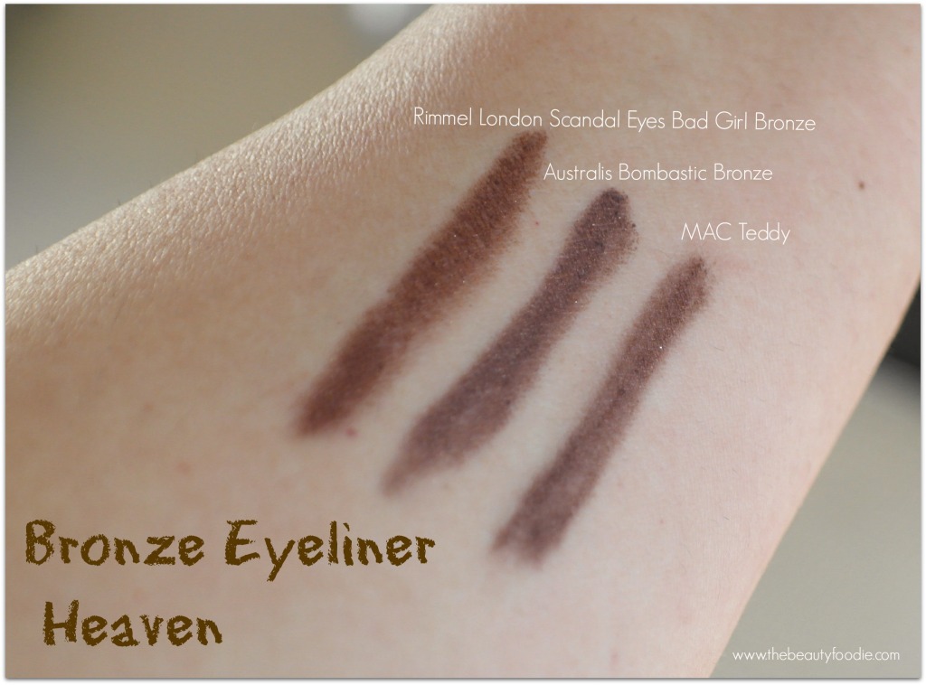 Australis Bombastic Bronze Eyeliner - You need this in your makeup bag! - Beauty Foodie