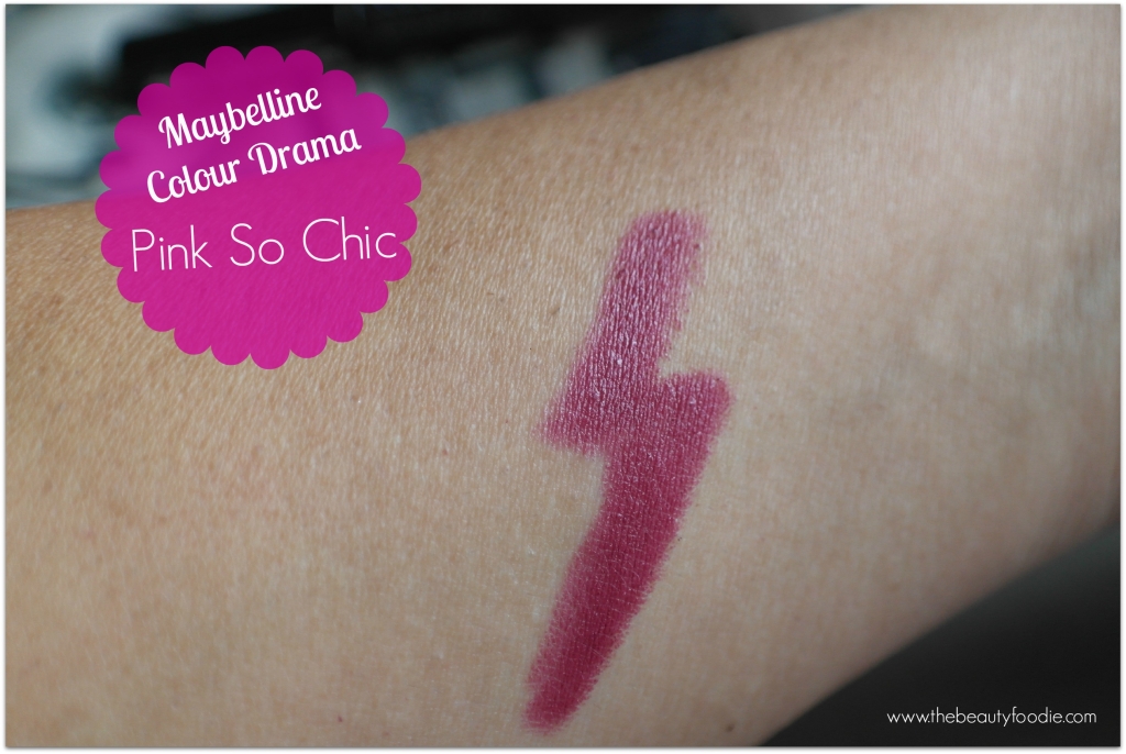 Maybelline colour drama lip crayon review