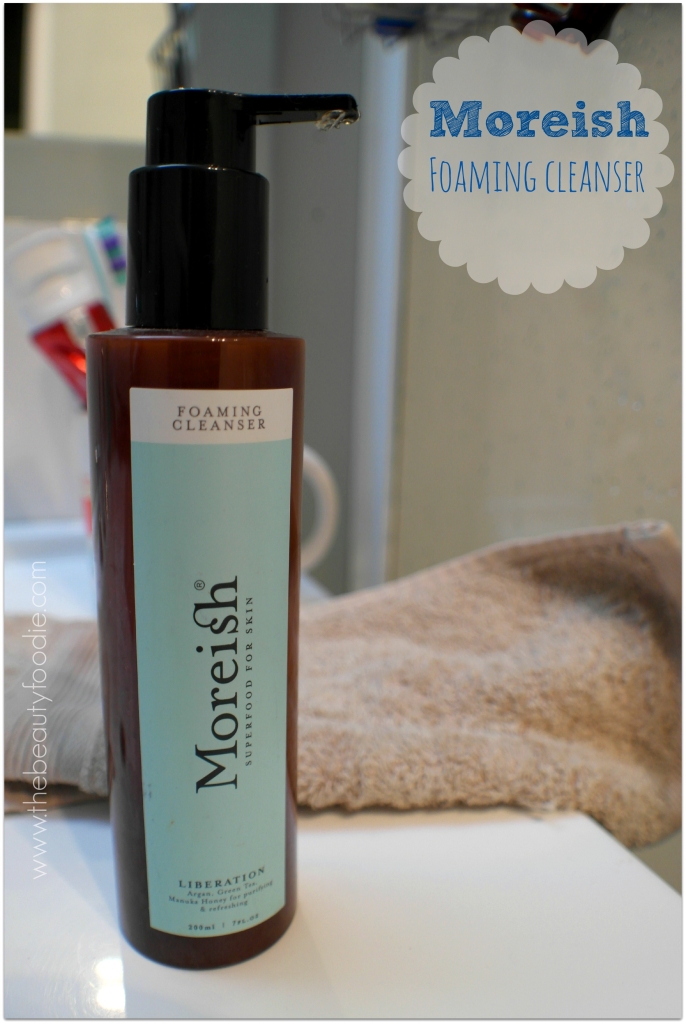 moreish foaming cleanser review