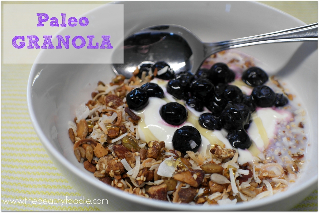 paleo granola recipe