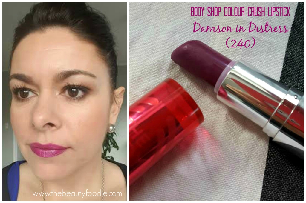Body shop damson in distress lipstick