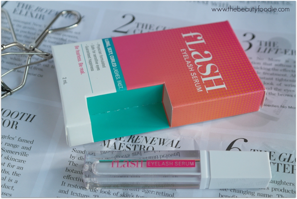 Flash eyelash serum review