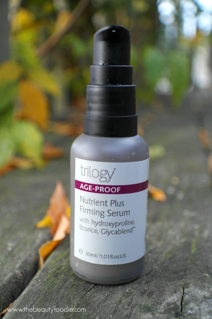 trilogy age proof nutrient plus firming serum