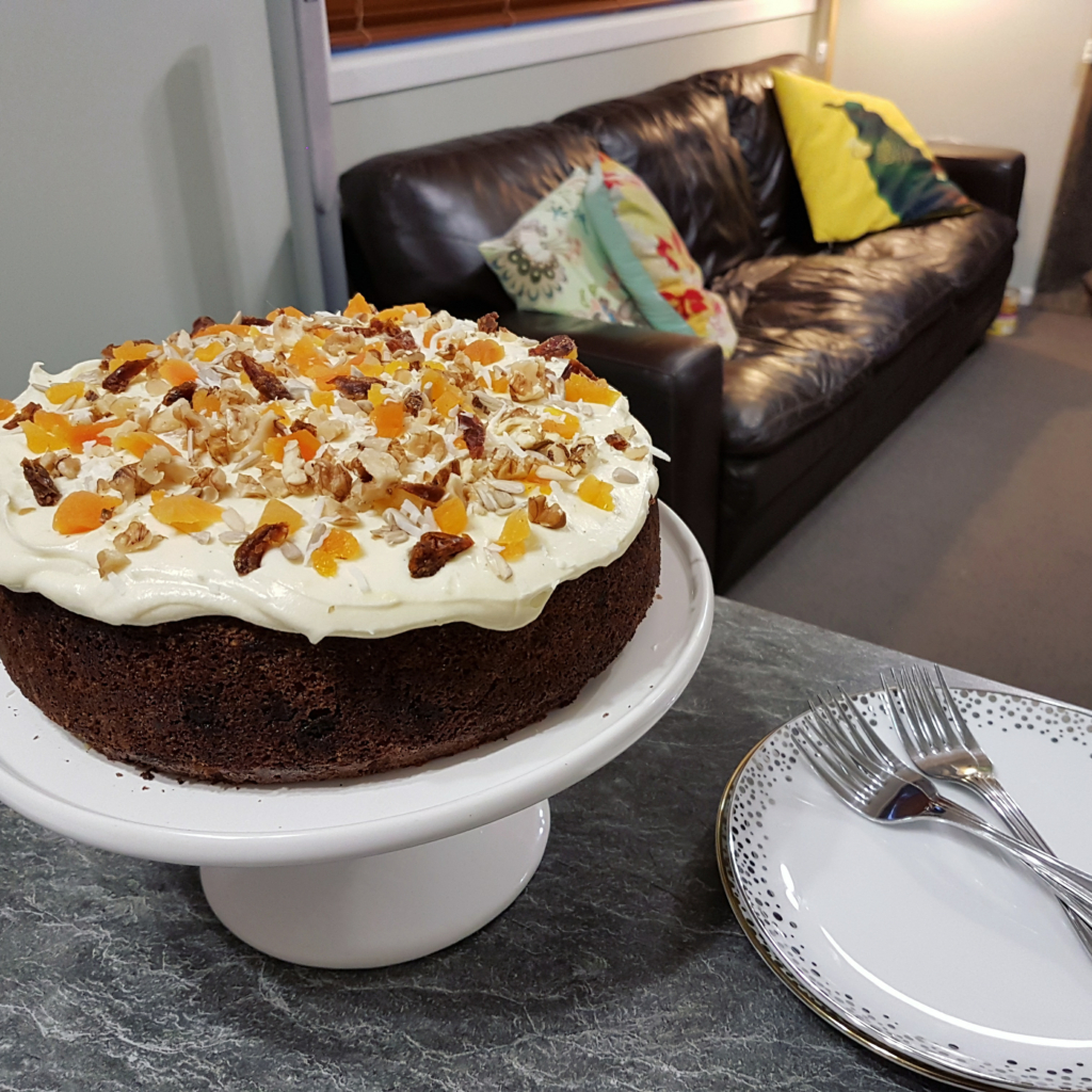 cafe style carrot cake recipe