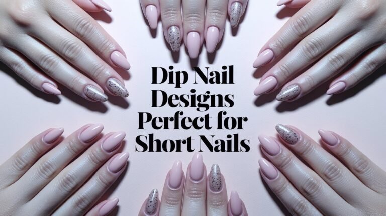 33 Trendy Dip Nail Designs Perfect for Short Nails