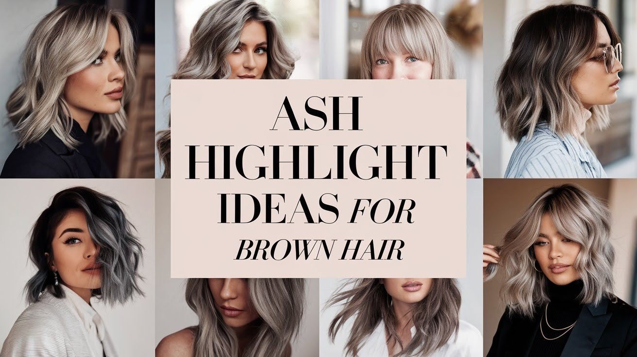 35 Ash Highlight Ideas for Brown Hair