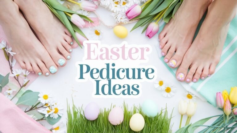 35 Easter Pedicure Ideas + Step-by-Step DIY Guide