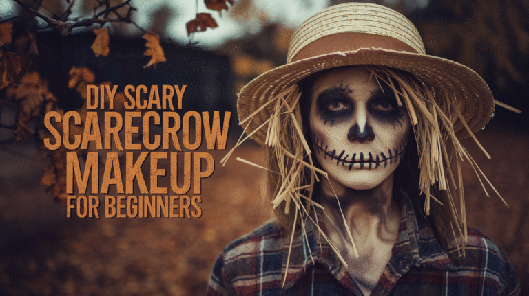 DIY Scary Scarecrow Makeup for Beginners