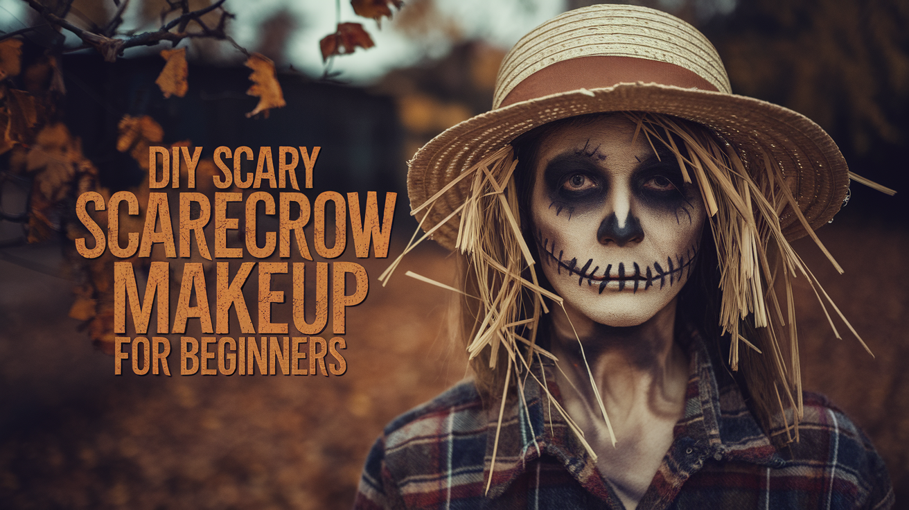 DIY Scary Scarecrow Makeup for Beginners