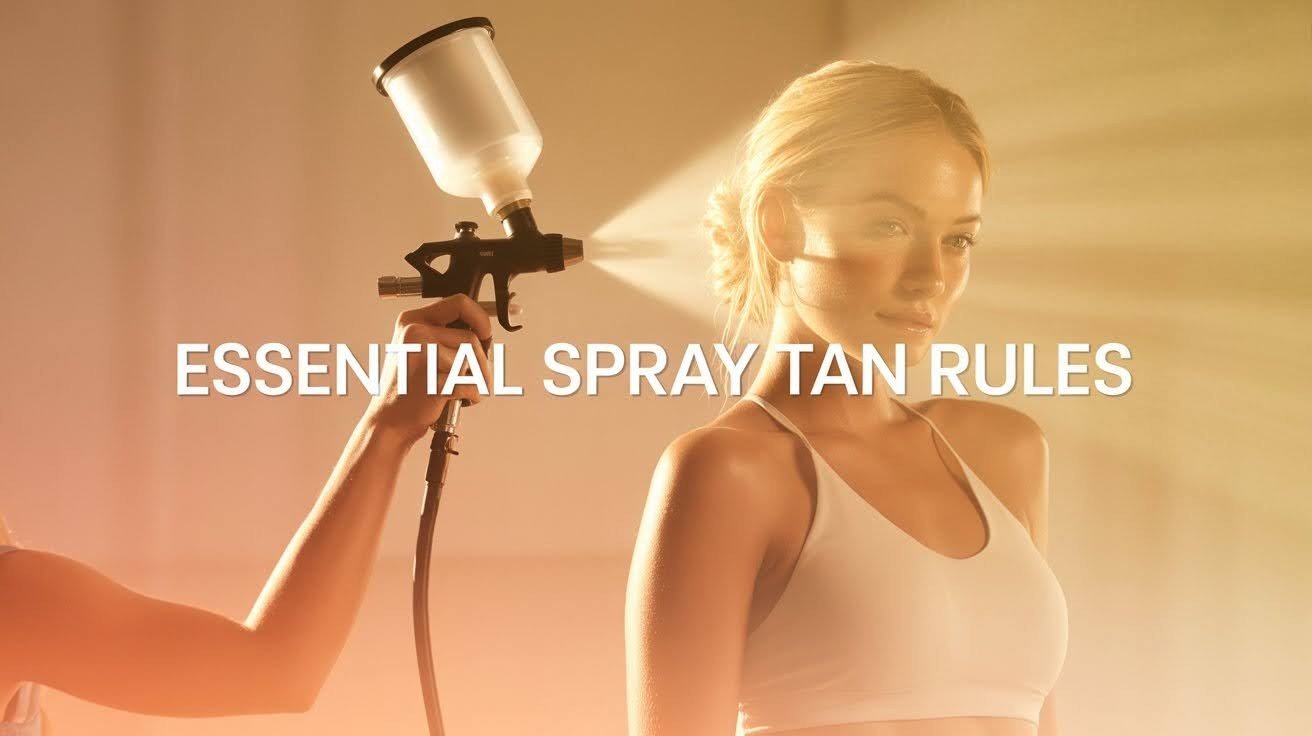 Essential Spray Tan Rules