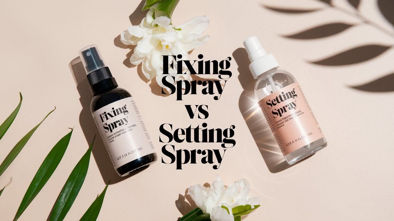 Fixing Spray vs Setting Spray