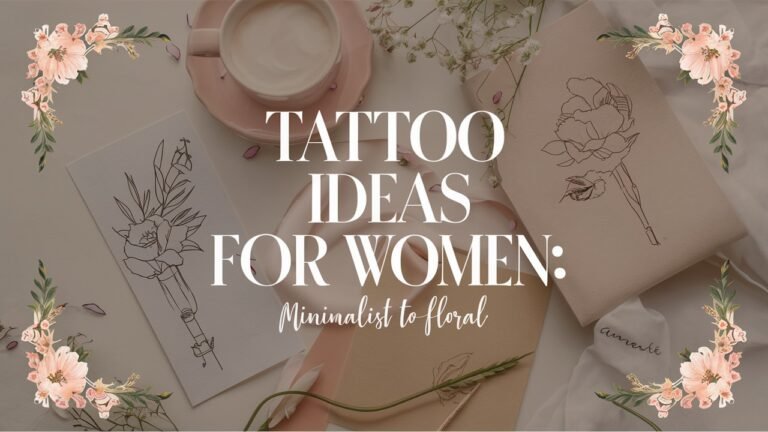 55+ Tattoo Ideas for Women: Minimalist to Floral