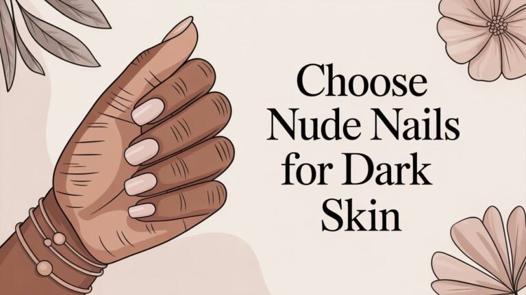 How to Choose Nude Nails for Dark Skin