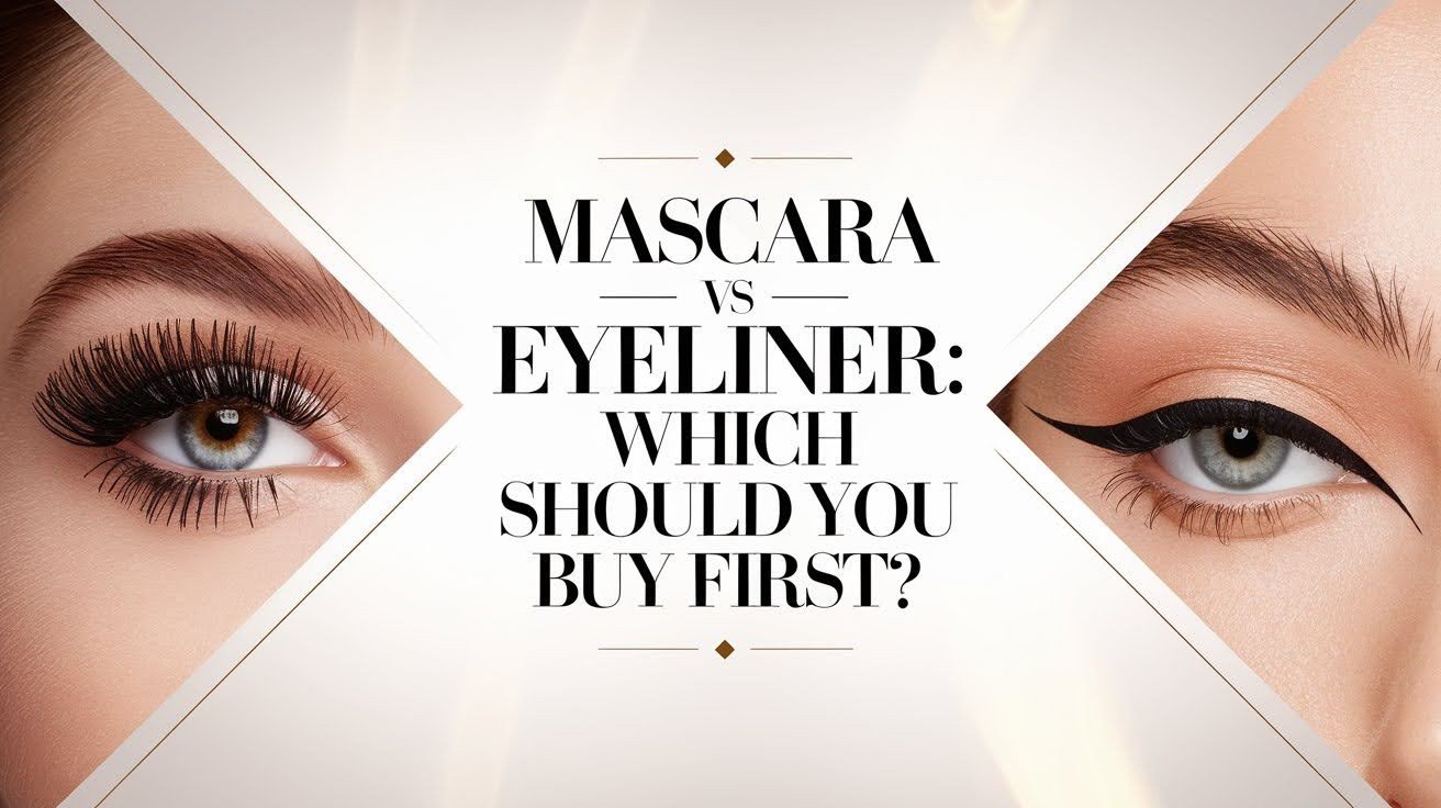 Mascara vs Eyeliner: