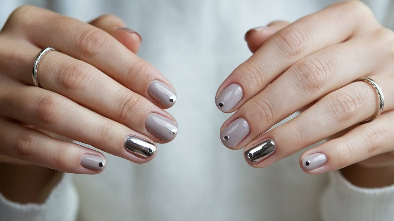  Chrome Dot Embellishments