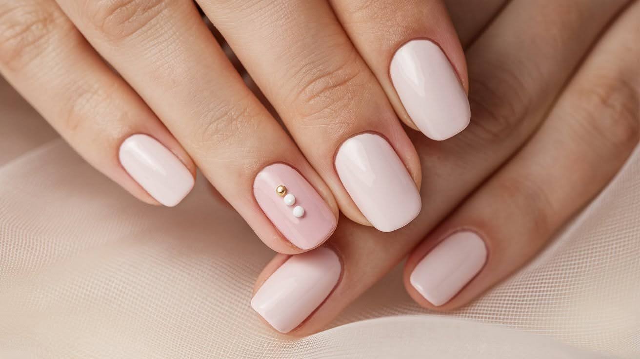  Double Dot Accent Nails