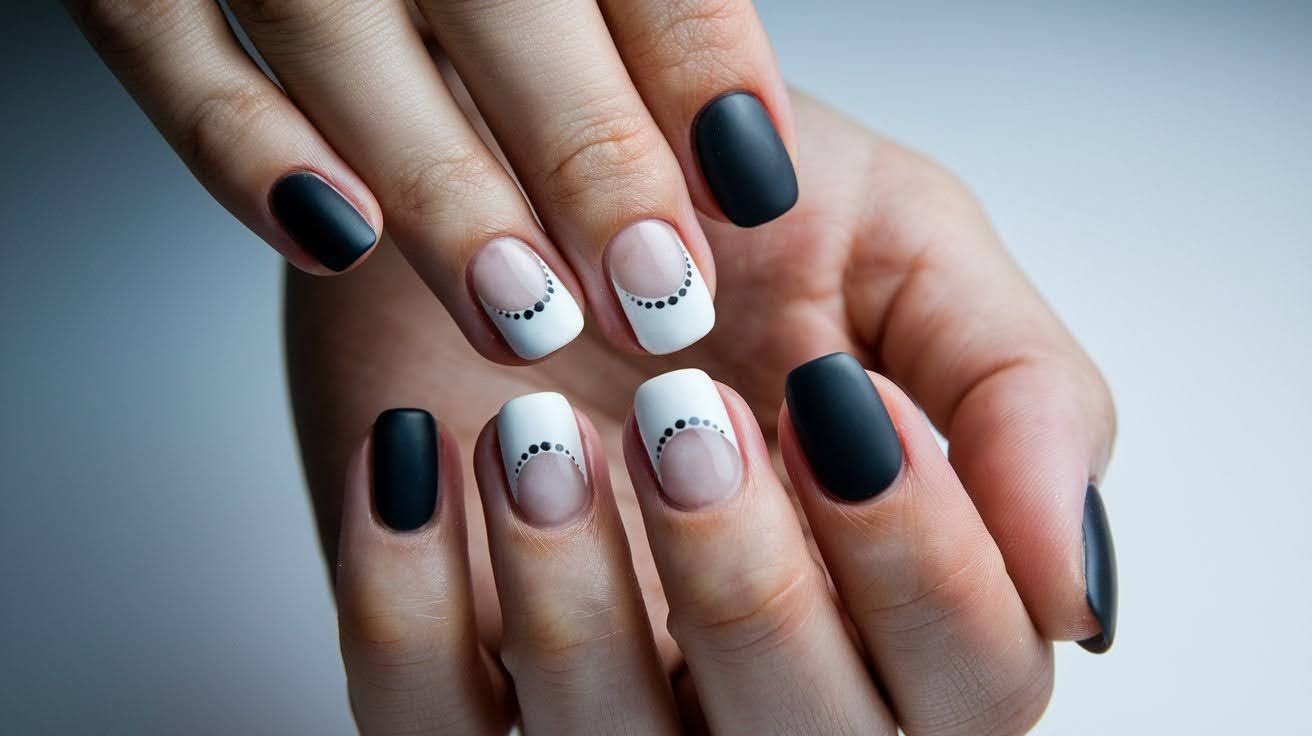Half-Moon Dot Accents