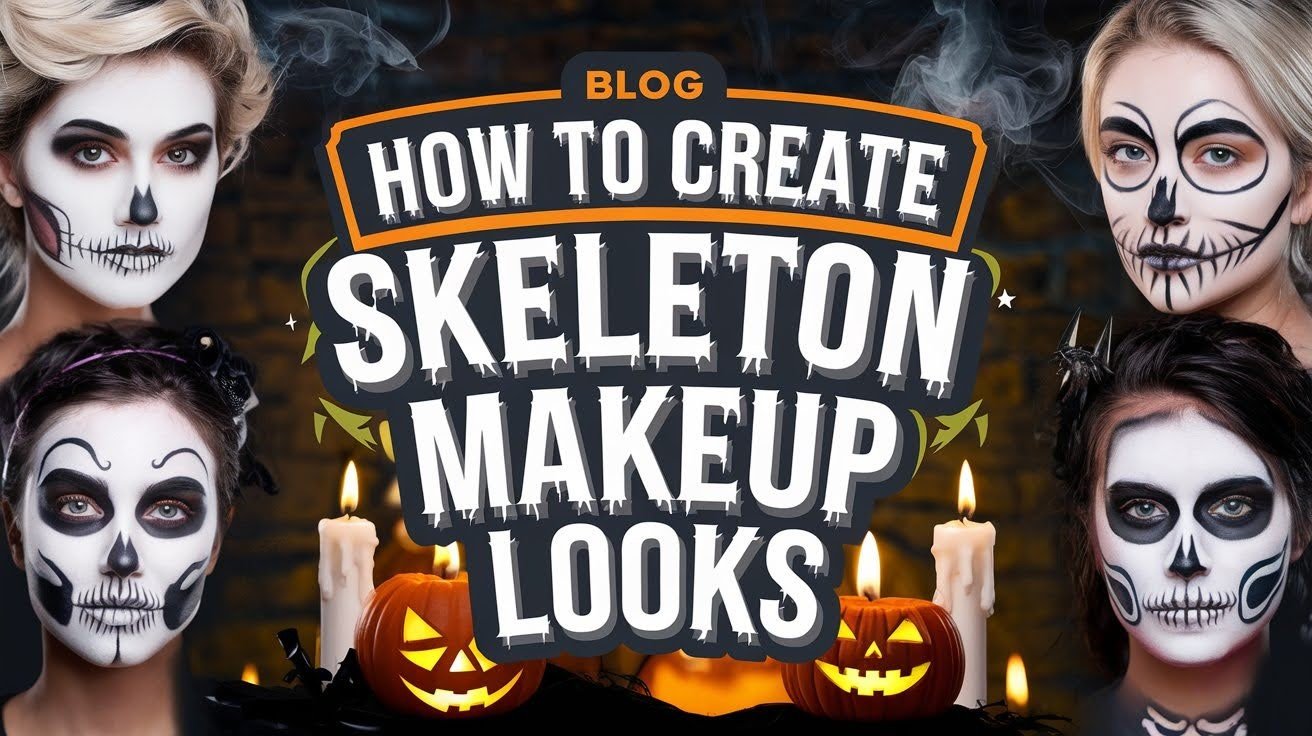 How to Create Skeleton Makeup Looks