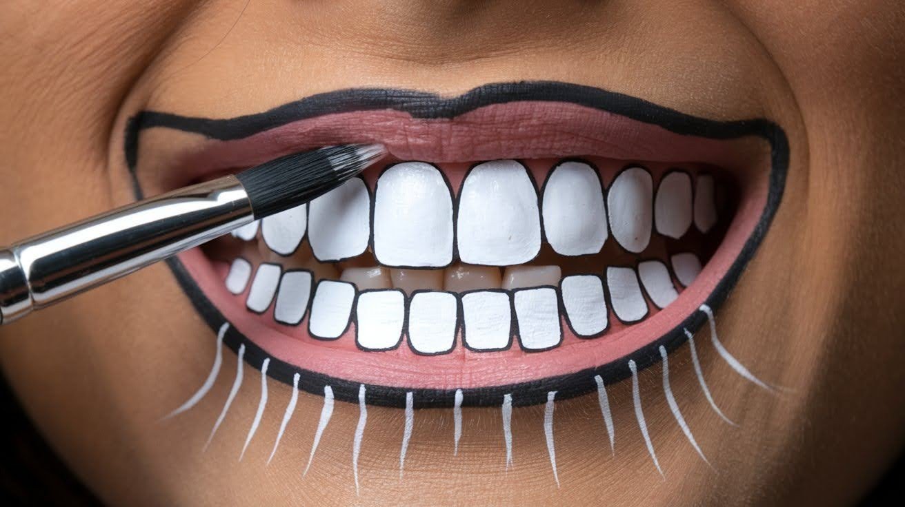 Paint the Teeth