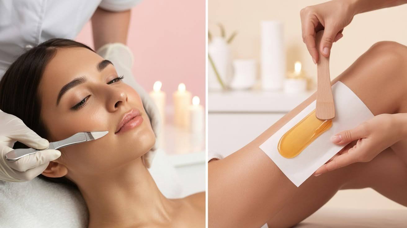 Dermaplaning vs Waxing