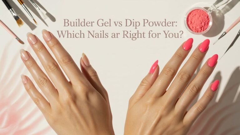Builder Gel vs Dip Powder