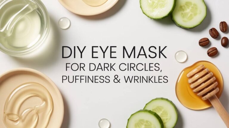 DIY Eye Mask for Dark Circles