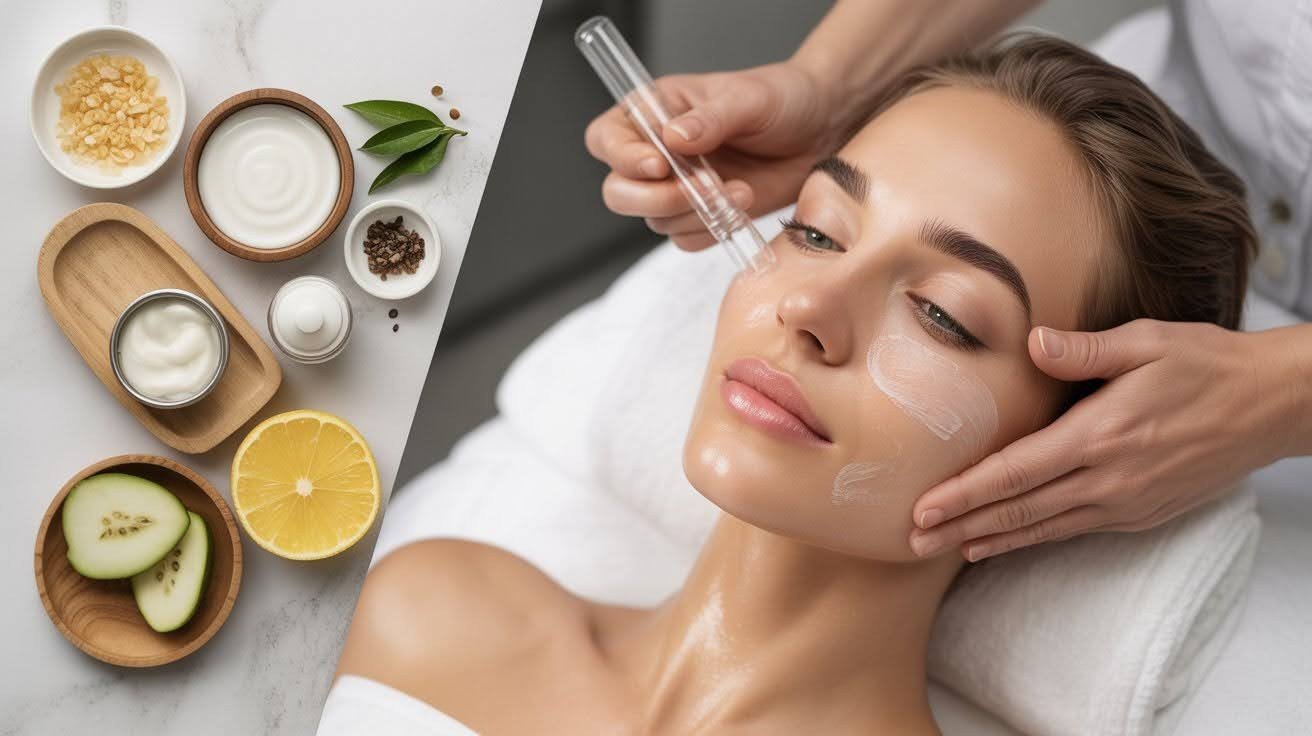 Exfoliating or Chemical Peel Facials