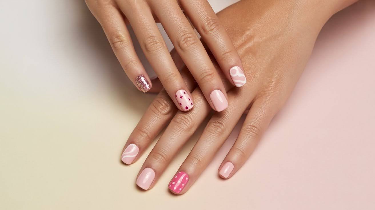 Fun & Sparkly Light Pink Accent Ideas