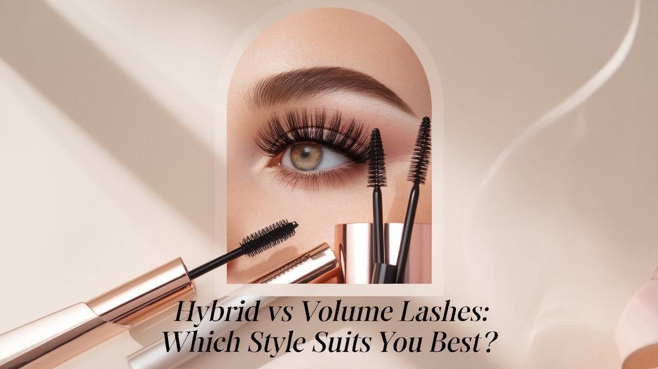 Hybrid vs Volume Lashes