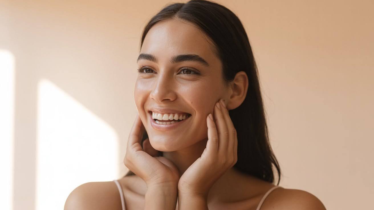 Smiling and Youthful Appearance