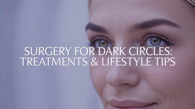 Surgery for Dark Circles