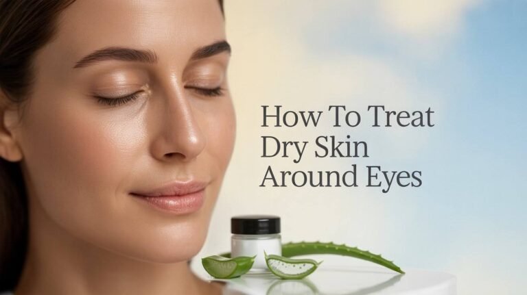 Treat Dry Skin Around Eyes