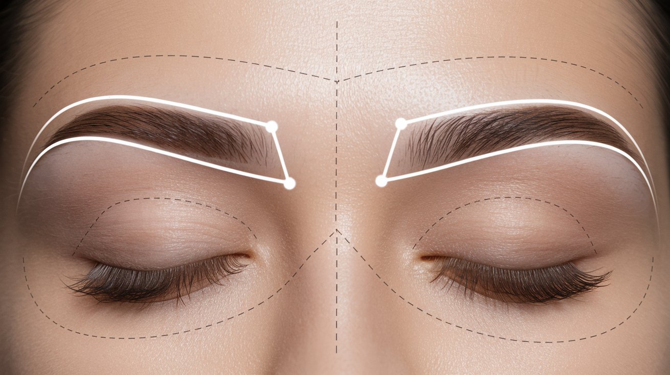 Map the Shape Using Eyebrow