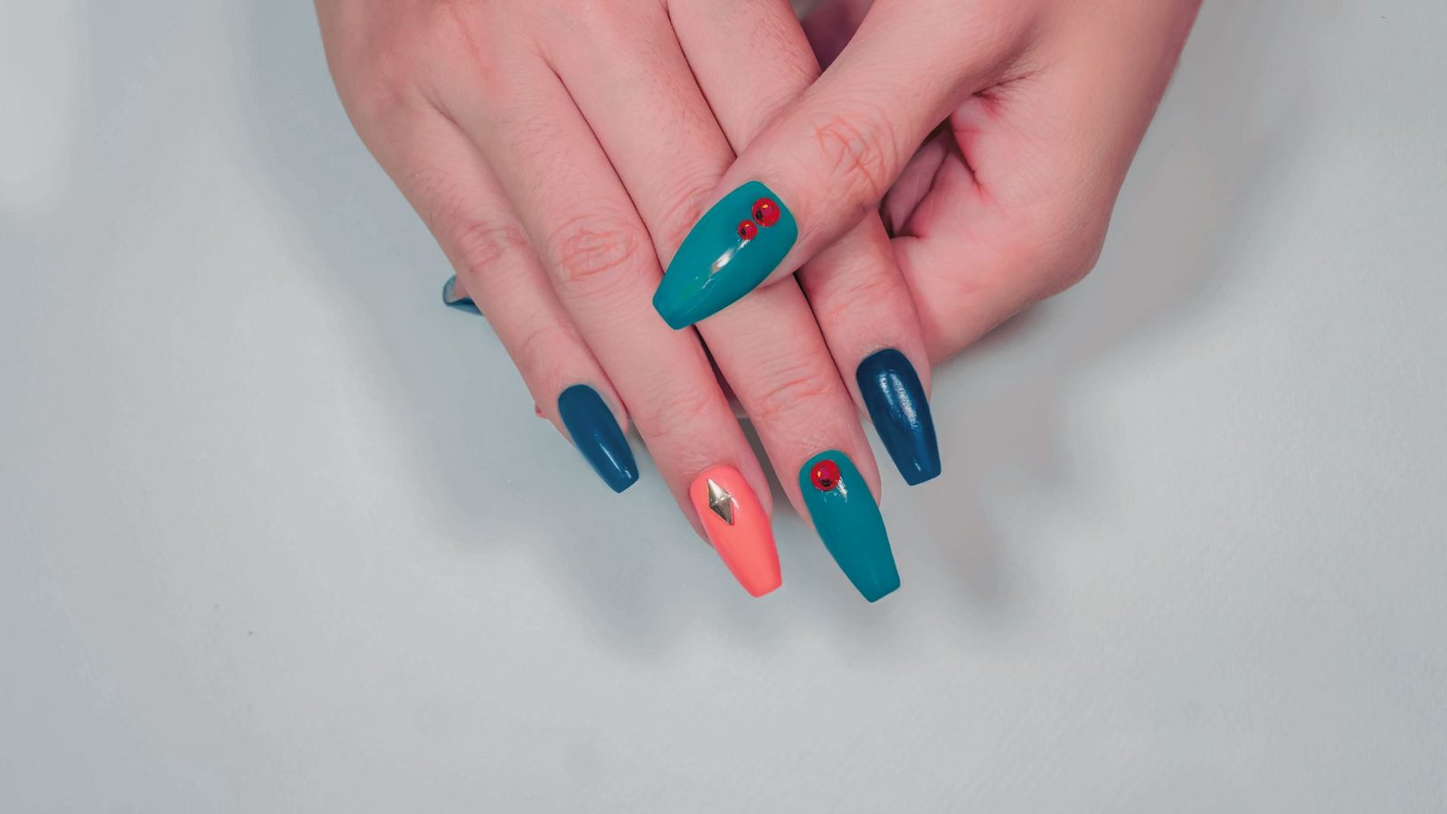 Squoval Acrylic Nails