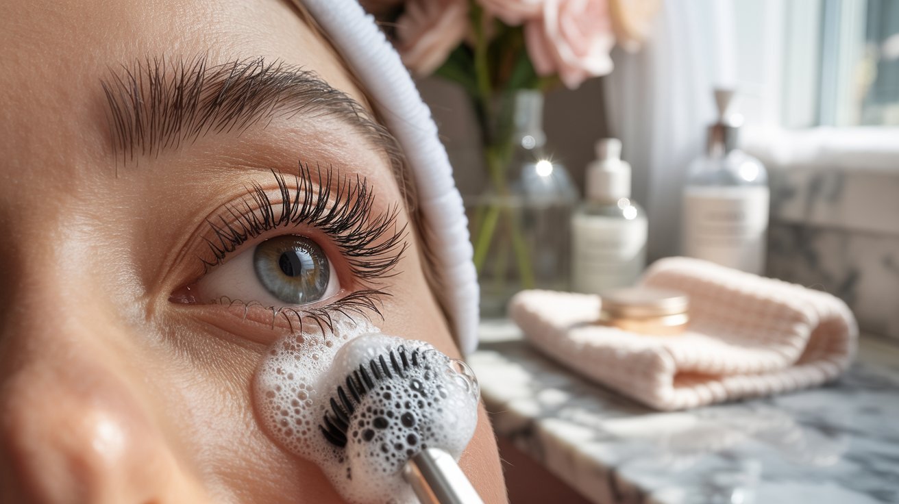 Clean Your Lashes Regularly