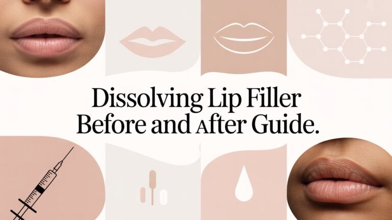 Dissolving Lip Filler Before and After Guide