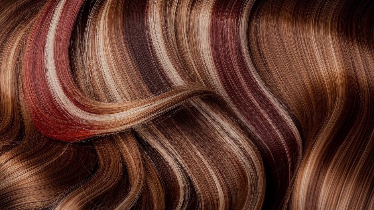 Red & Auburn Partial Highlights