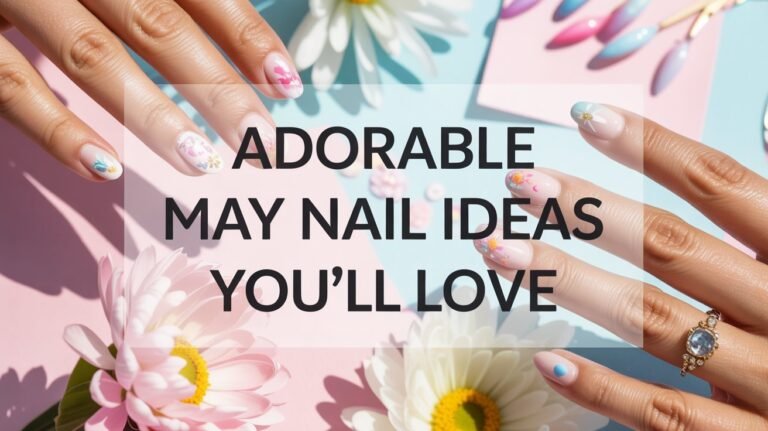 Adorable May Nail Ideas