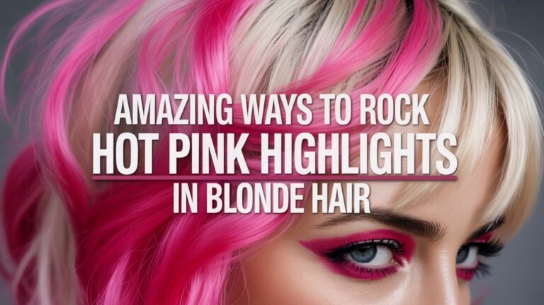 Rock Hot Pink Highlights