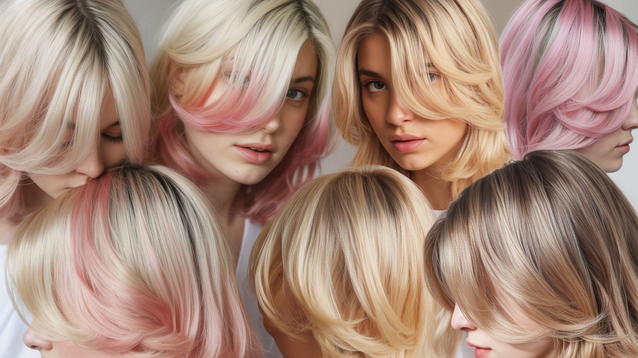 Subtle & Soft Pink Highlight Styles