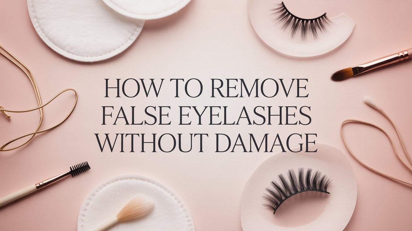 Remove False Eyelashes Without Damage