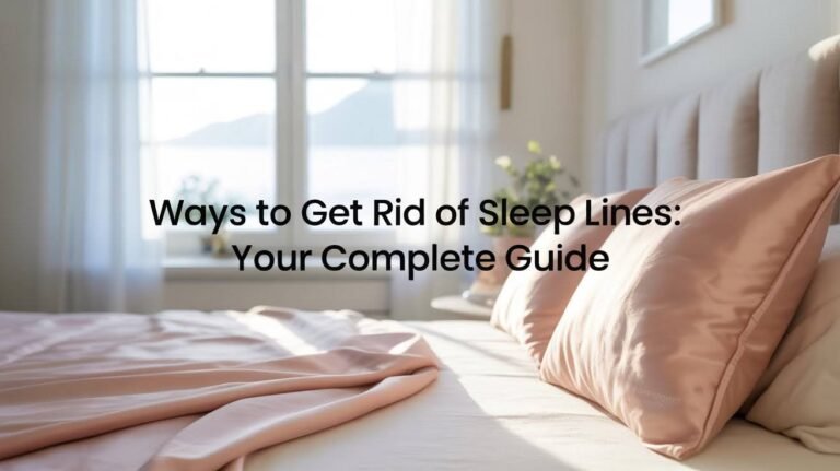 Ways to Get Rid of Sleep Lines