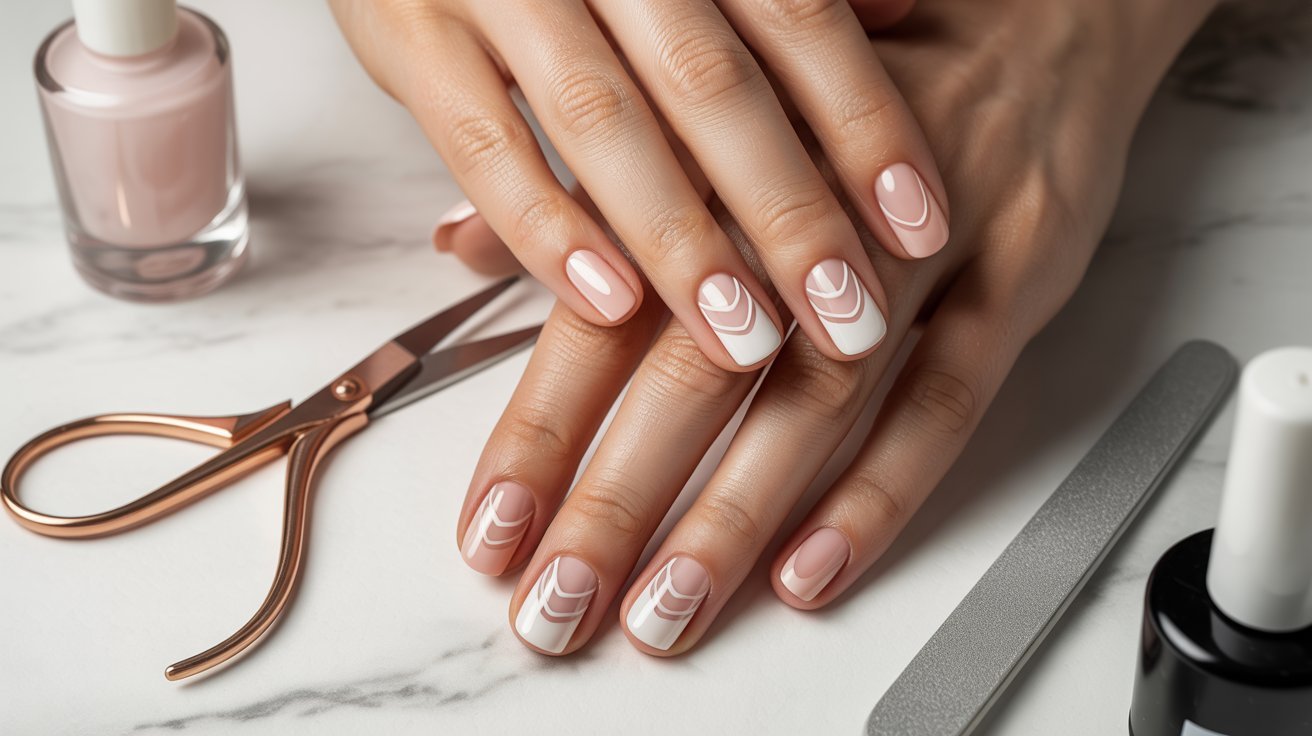 Try a Negative Space Manicure