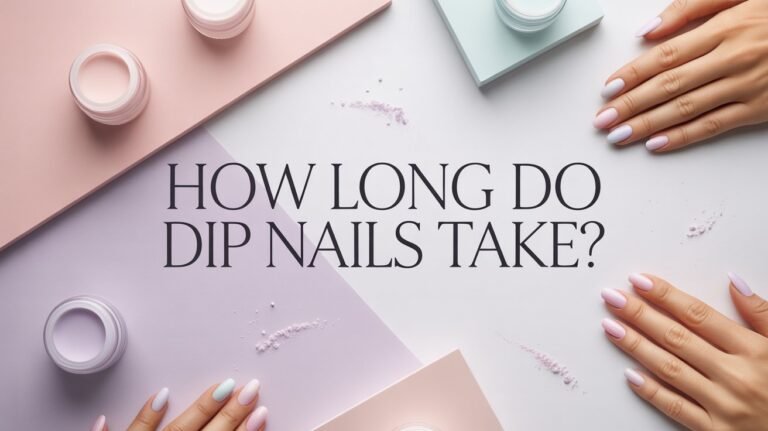 Long Do Dip Nails
