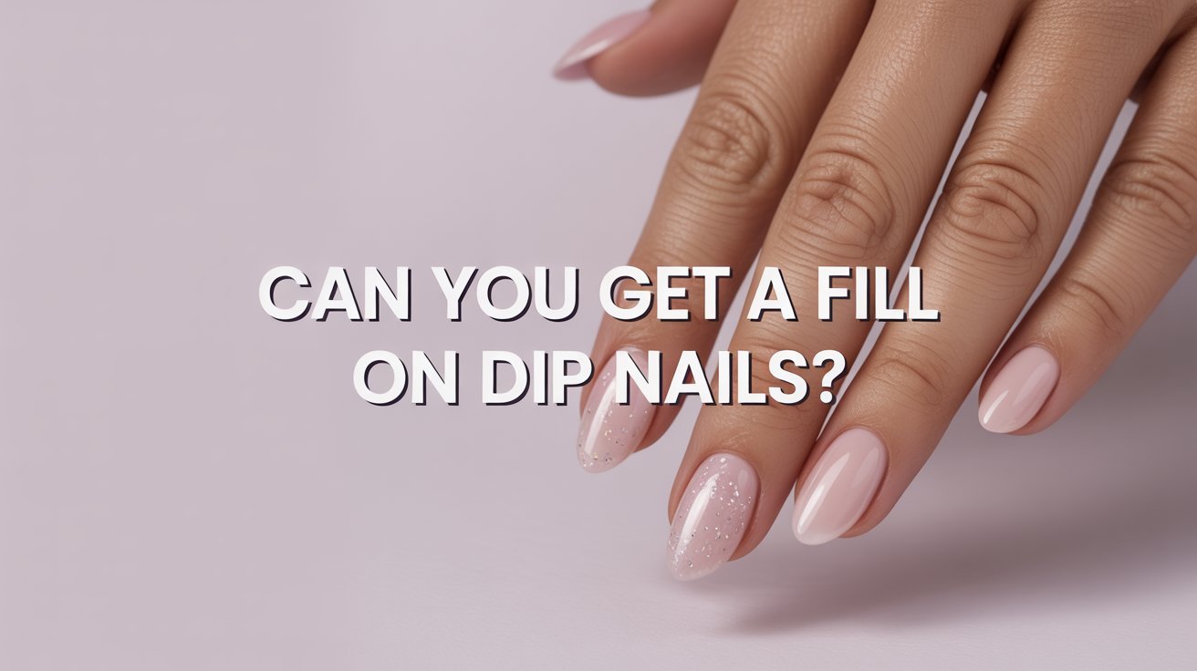 Fill on Dip Nails