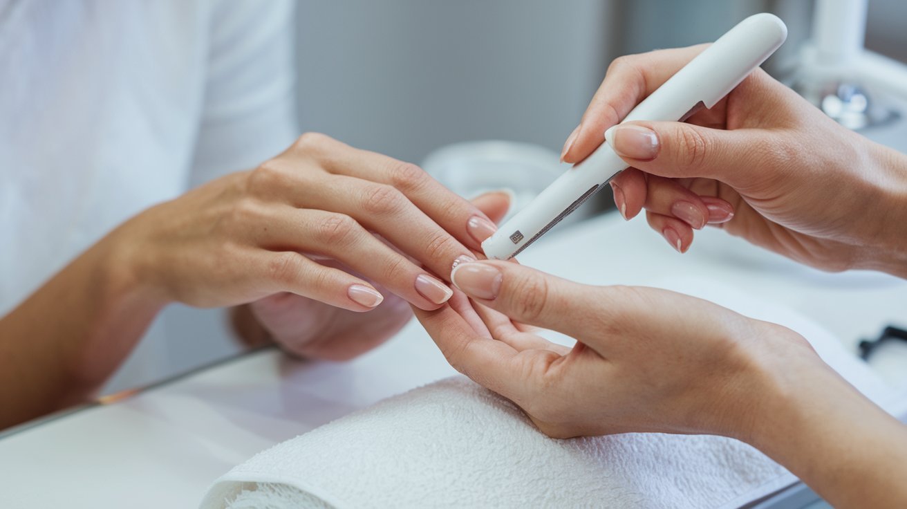 Prep Nails Gently, Avoid Heavy Filing